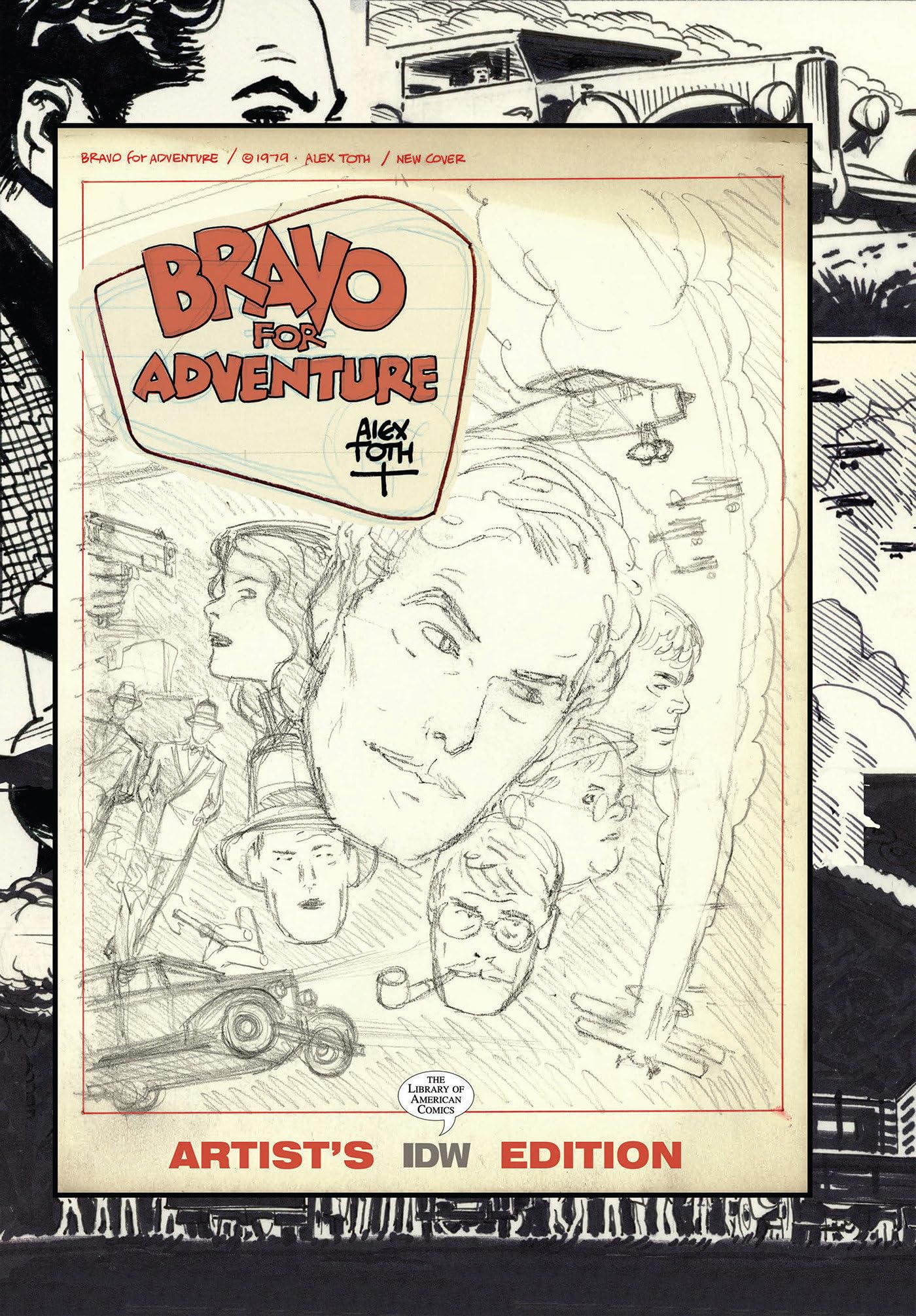 Cover of Bravo for Adventure: Alex Toth Artist's Edition