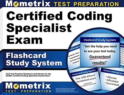 Cover of Certified Coding Specialist Exam Flashcard Study System: CCS Test Practice Questions and Review for the AHIMA Certified Coding Specialist Examination (Cards)