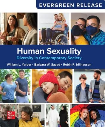 Cover of Loose Leaf for Human Sexuality: Diversity in Contemporary Society: 2025 Release