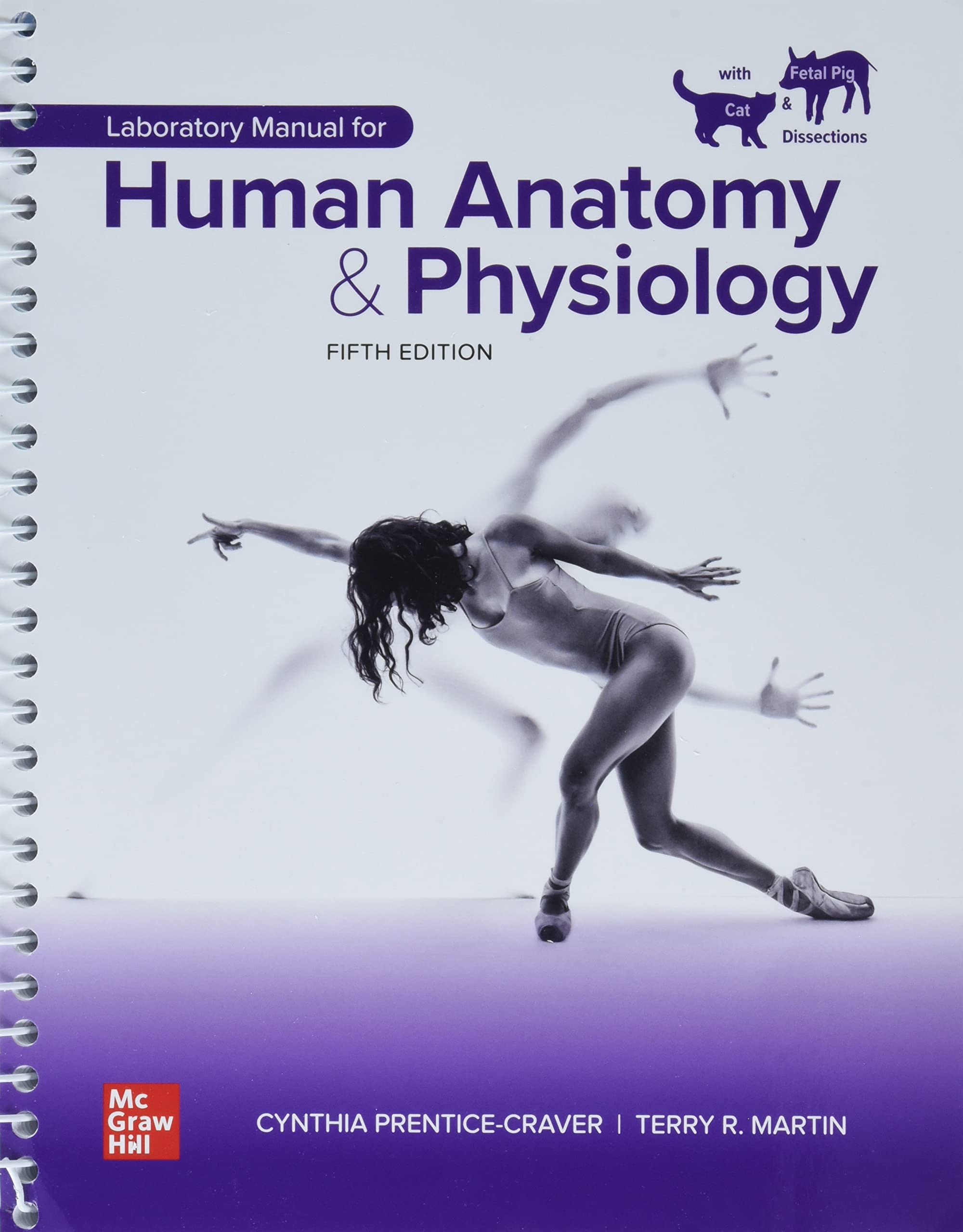 Cover of Laboratory Manual for Human Anatomy & Physiology with Cat & Fetal Pig Dissections