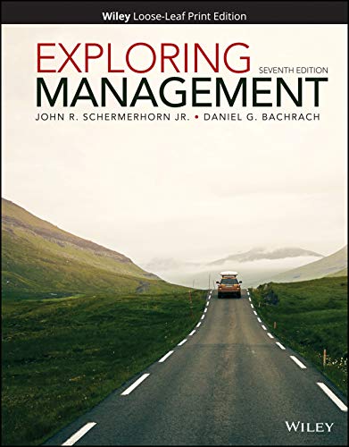 Cover of Exploring Management