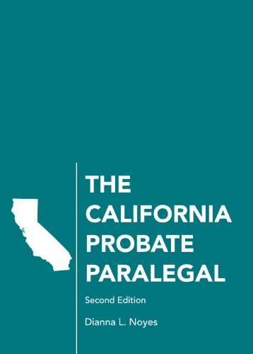 Cover of The California Probate Paralegal