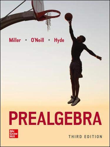 Cover of Prealgebra