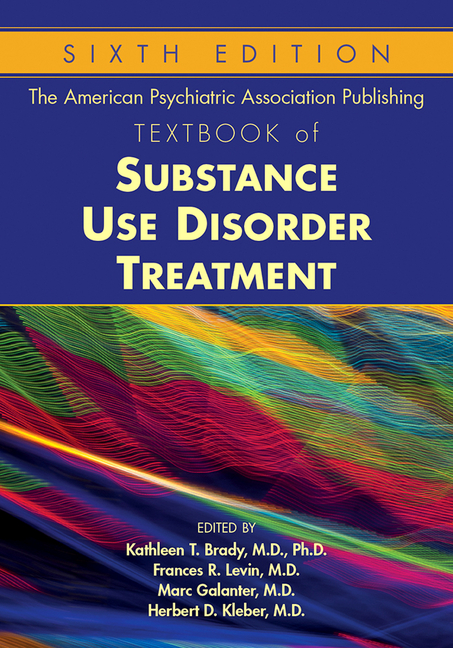 Cover of The American Psychiatric Association Publishing Textbook of Substance Use Disorder Treatment