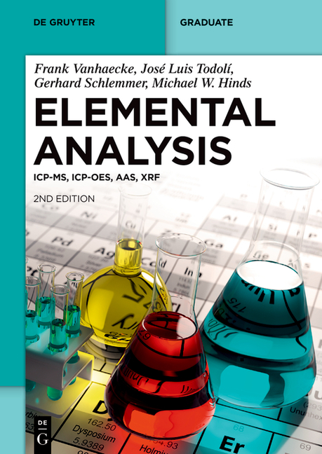 Cover of Elemental Analysis: Icp-Ms, Icp-Oes, Aas, Xrf (Completely Revised and Extended)