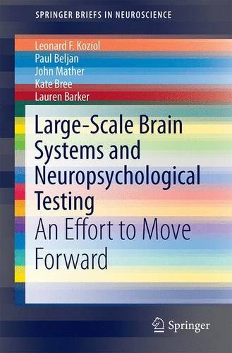 Cover of Large-Scale Brain Systems and Neuropsychological Testing: An Effort to Move Forward (SpringerBriefs in Neuroscience)