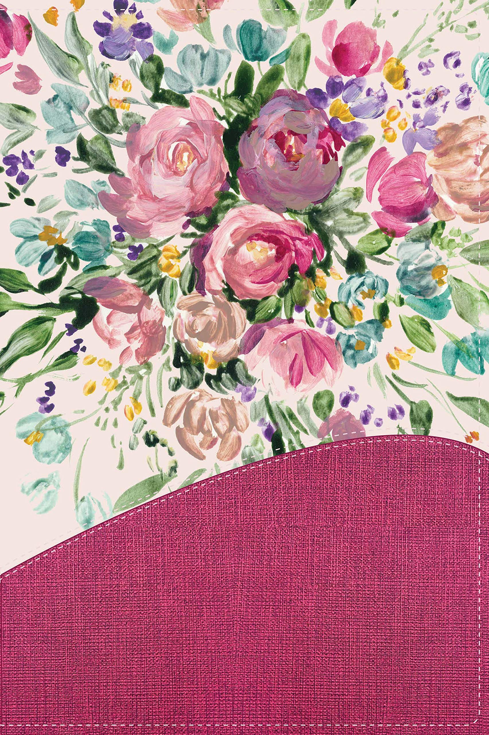 Cover of Biblia de una joven conforme al corazón de Dios: Lujo Floral (Spanish Edition)