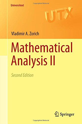 Cover of Mathematical Analysis II (Universitext)