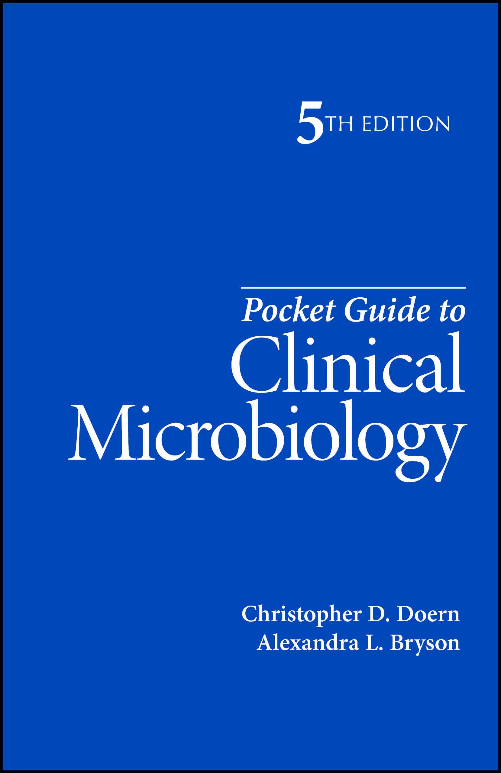 Cover of Pocket Guide to Clinical Microbiology (ASM Books)