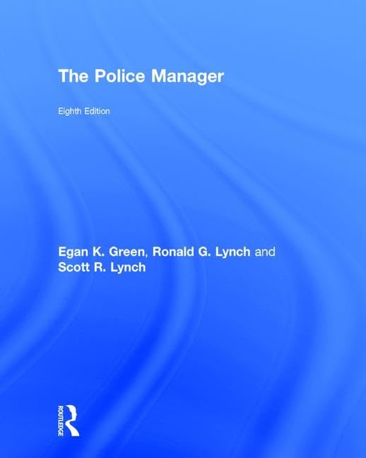 Cover of The Police Manager
