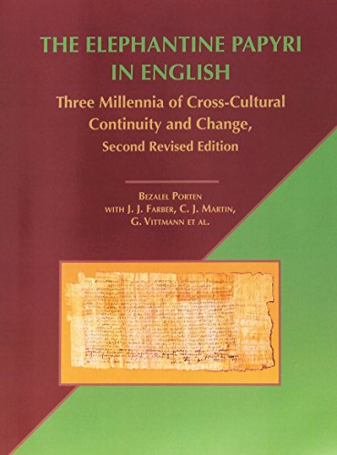 Cover of The Elephantine Papyri in English: Three Millennia of Cross-Cultural Continuity and Change, Second Revised Edition (Revised)