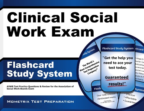 Cover of Clinical Social Work Exam Flashcard Study System: ASWB Test Practice Questions & Review for the Association of Social Work Boards Exam (Cards)