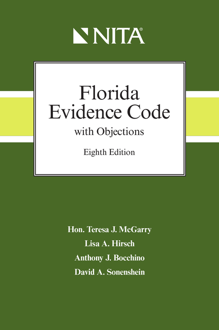 Cover of Florida Evidence Code with Objections