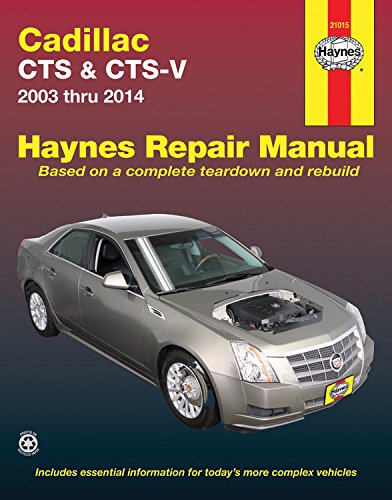 Cover of Cadillac CTS & CTS-V 2003 thru 2014 (Haynes Repair Manual)