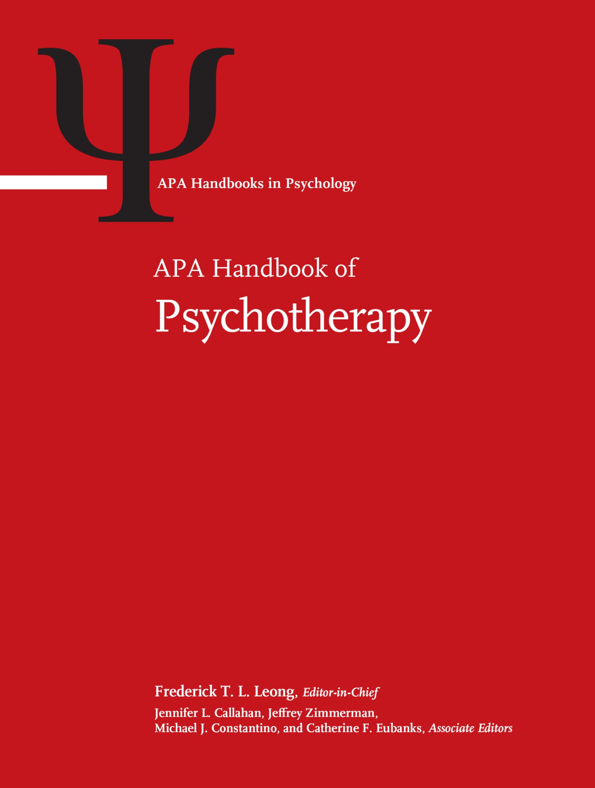 Cover of APA Handbook of Psychotherapy: Volume 1: Theory-Driven Practice and Disorder-Driven Practice Volume 2: Evidence-Based Practice, Practice-Based ... (APA Handbooks in Psychology® Series)