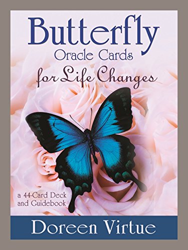 Cover of Butterfly Oracle Cards for Life Changes: A 44-Card Deck and Guidebook