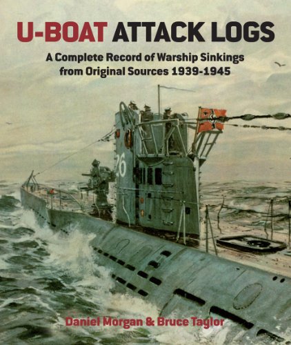 Cover of U-Boat Attack Logs: A Complete Record of Warship Sinkings from Original Sources, 1939-1945