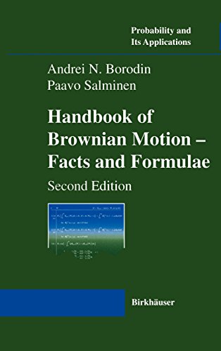 Cover of Handbook of Brownian Motion - Facts and Formulae (Probability and Its Applications)