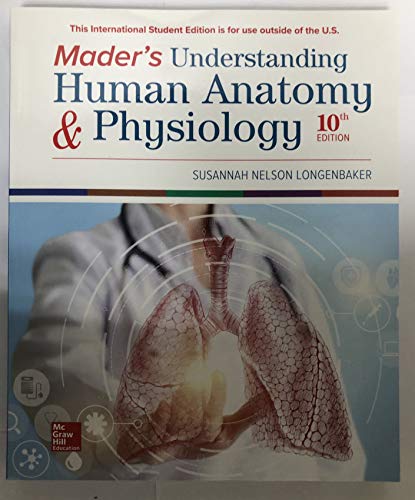 Cover of Mader's Understanding Human Anatomy & Physiology