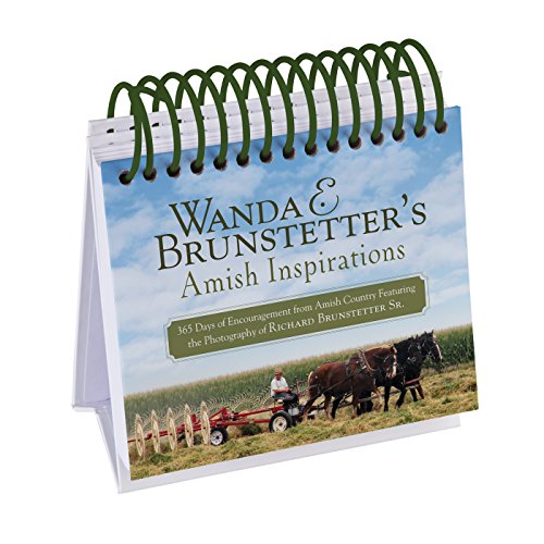 Cover of Wanda E. Brunstetter's Amish Inspirations: 365 Days of Encouragement from Amish Country Featuring the Photography of Richard Brunstetter Sr.