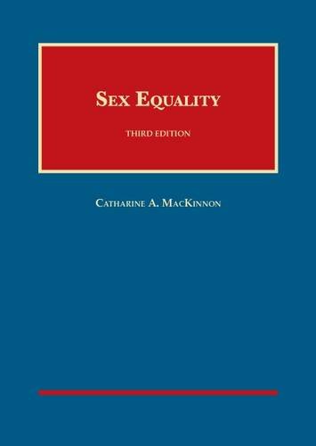 Cover of Sex Equality (University Casebook Series)