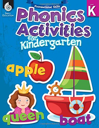 Cover of Phonics for Kindergarten (Foundational Skills, Level K)