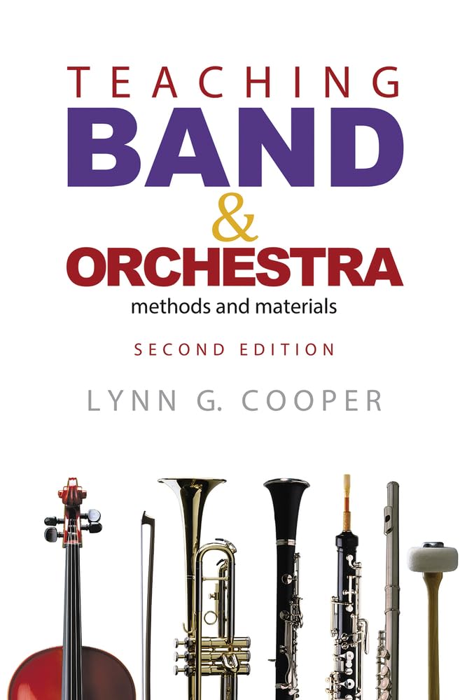 Cover of Teaching Band and Orchestra: Methods and Materials