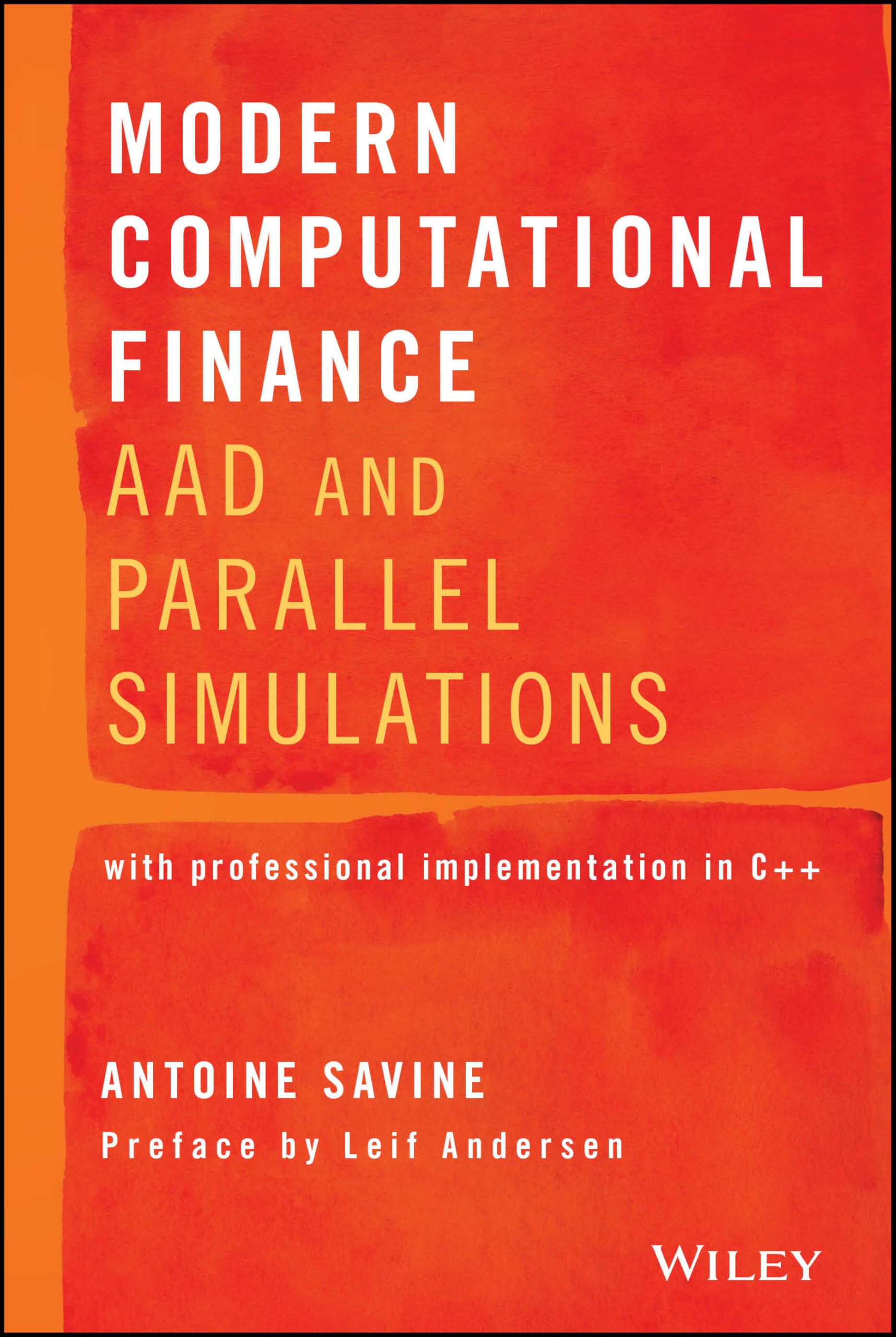 Cover of Modern Computational Finance: AAD and Parallel Simulations