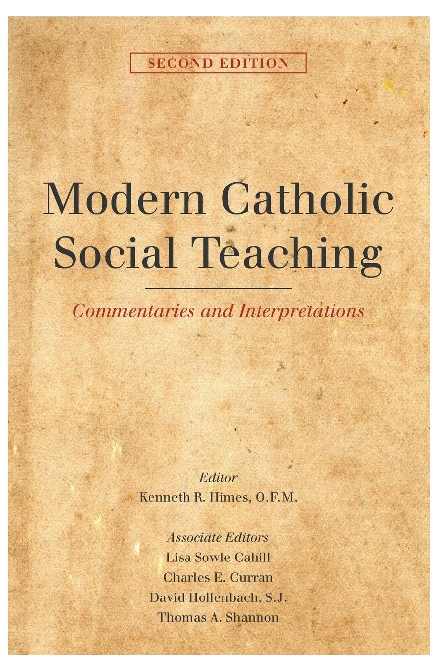 Cover of Modern Catholic Social Teaching: Commentaries and Interpretations