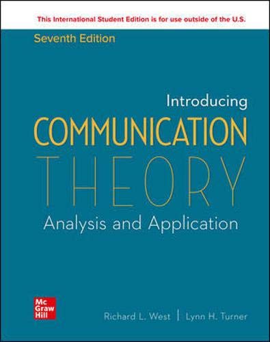 Cover of Introducing Communication Theory: Analysis and Application