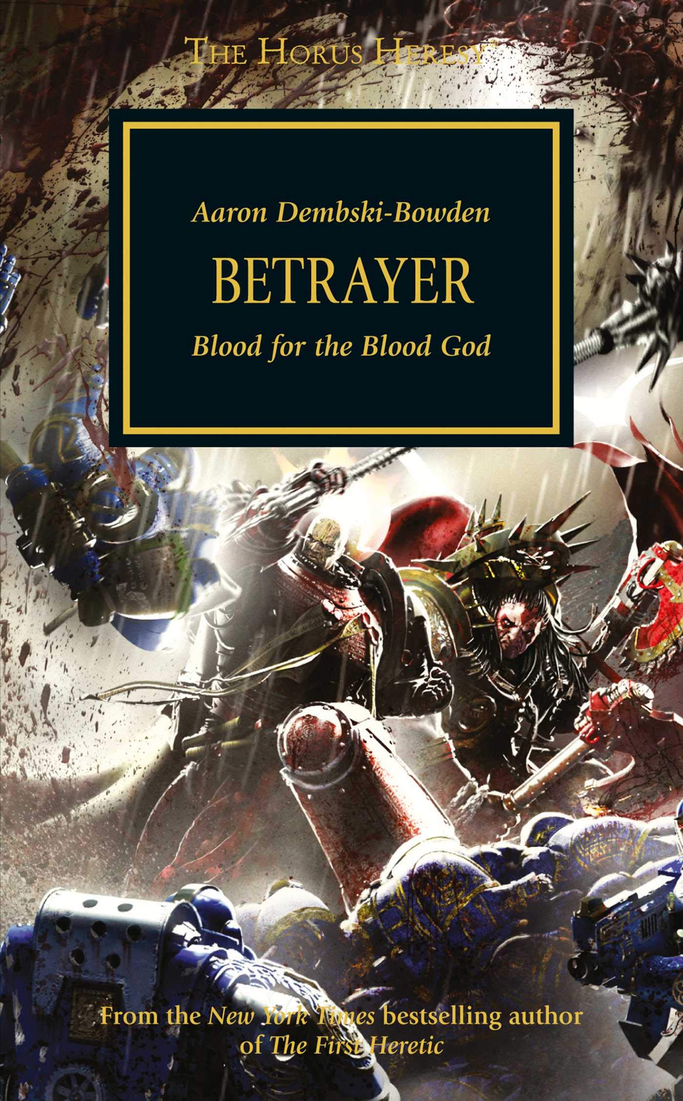 Cover of Betrayer (Horus Heresy)