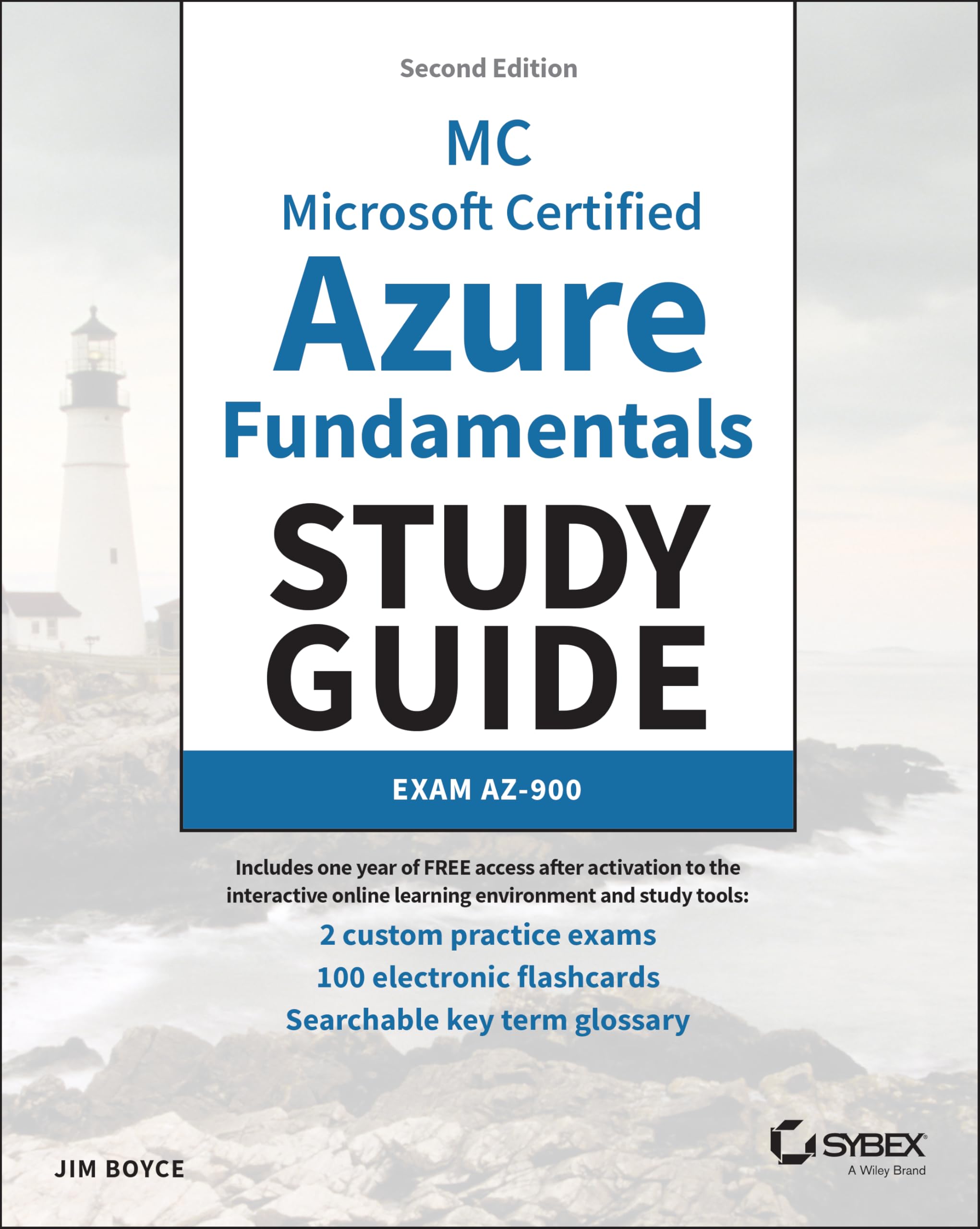 Cover of MC Microsoft Certified Azure Fundamentals Study Guide: Exam AZ-900 (Sybex Study Guide)