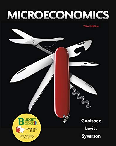 Cover of Loose-leaf Version for Microeconomics