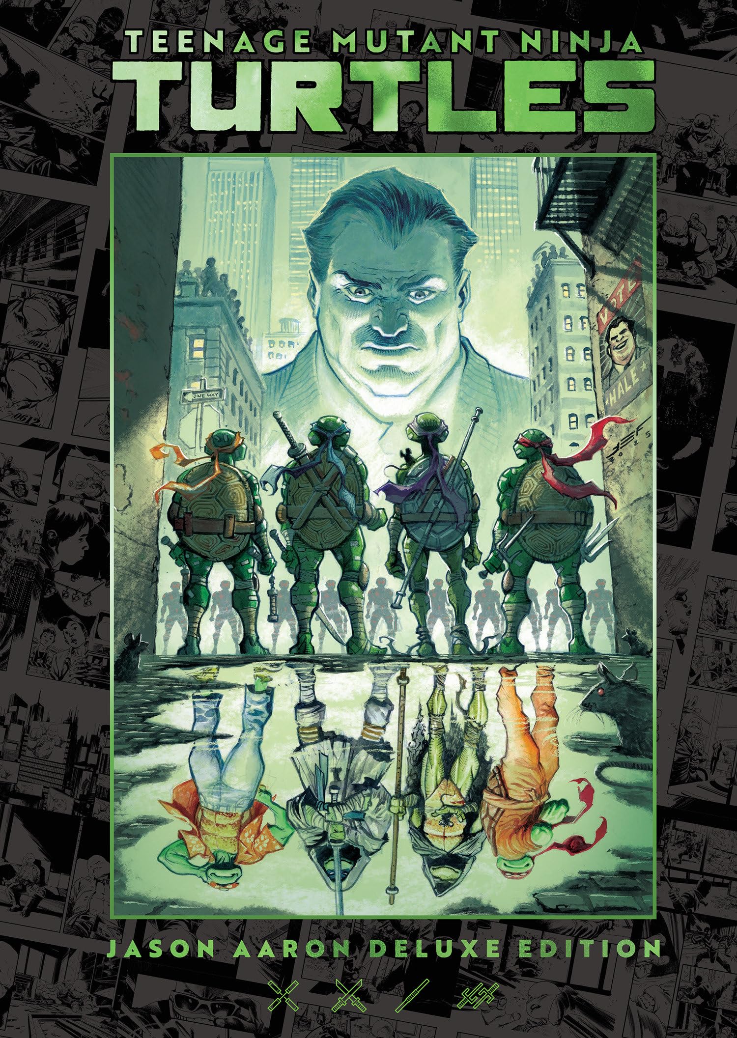 Cover of Teenage Mutant Ninja Turtles by Jason Aaron Deluxe Edition