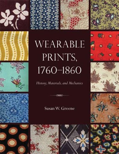 Cover of Wearable Prints, 1760-1860: History, Materials, and Mechanics