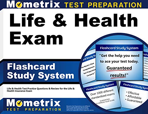 Cover of Life & Health Exam Flashcard Study System: Life & Health Test Practice Questions & Review for the Life & Health Insurance Exam (Cards)