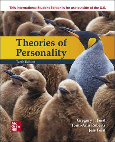 Cover of Theories Of Personality