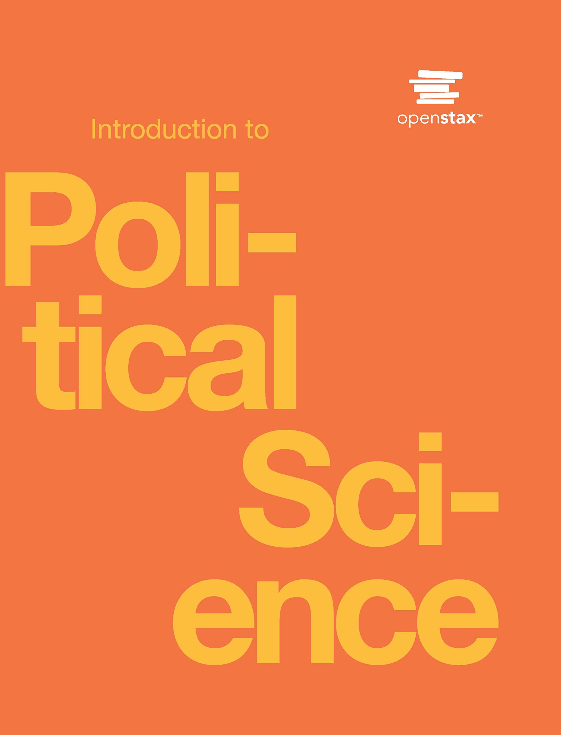 Cover of OpenStax: Introduction to Political Science