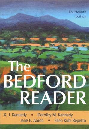 Cover of The Bedford Reader 14e & Documenting Sources in APA Style: 2020 Update