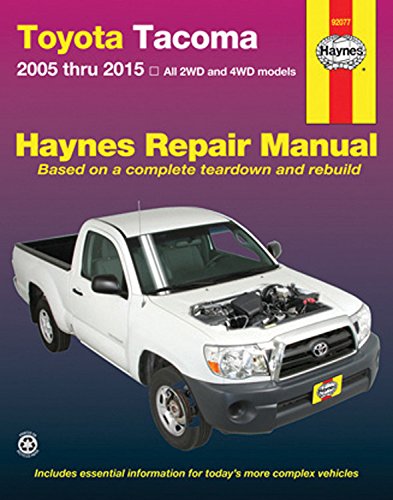 Cover of Toyota Tacoma: 2005 Thru 2015 All 2wd and 4WD Models