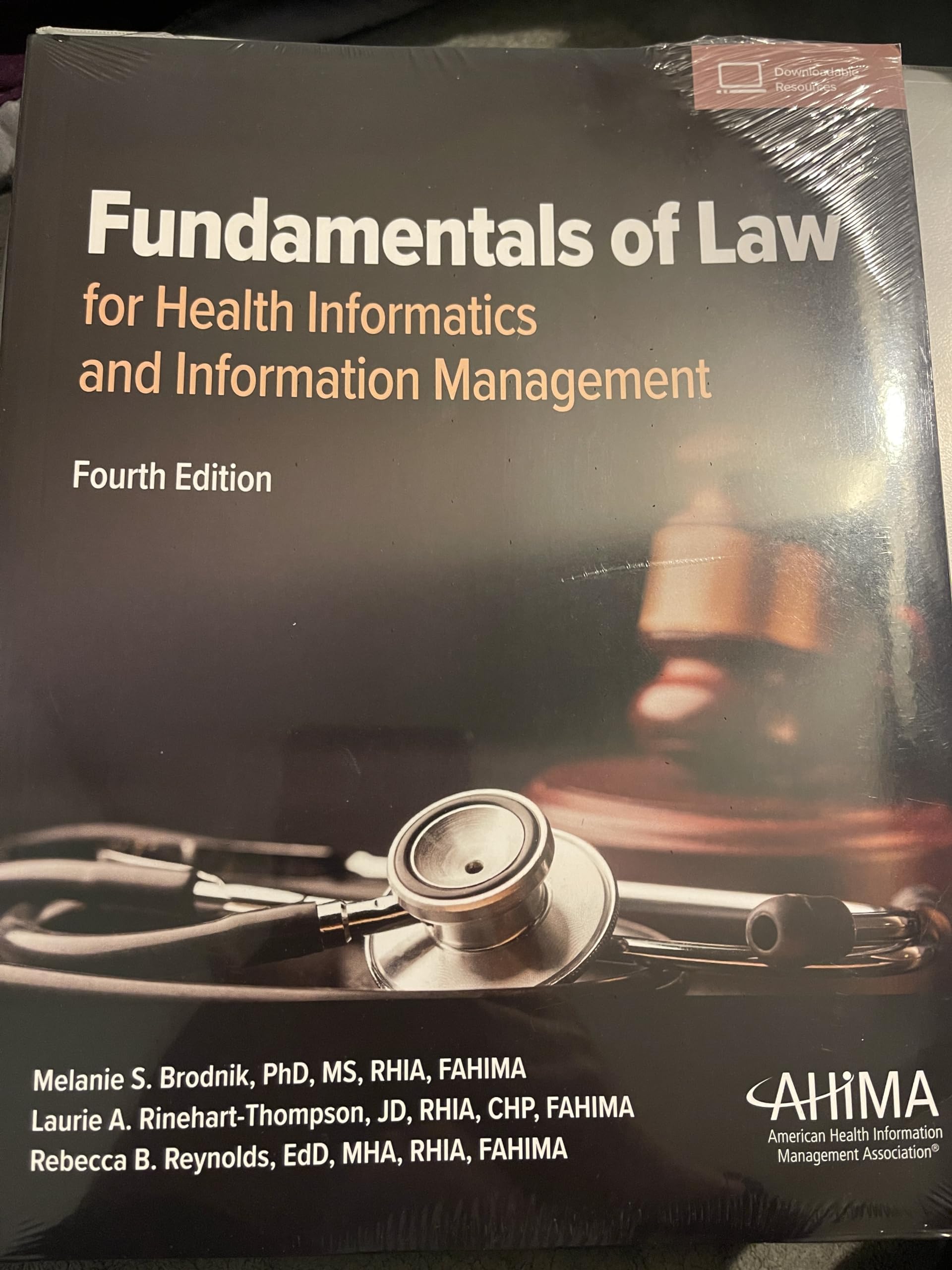 Cover of Fundamentals of Law for Health Informatics and Information Management, 4th Edition