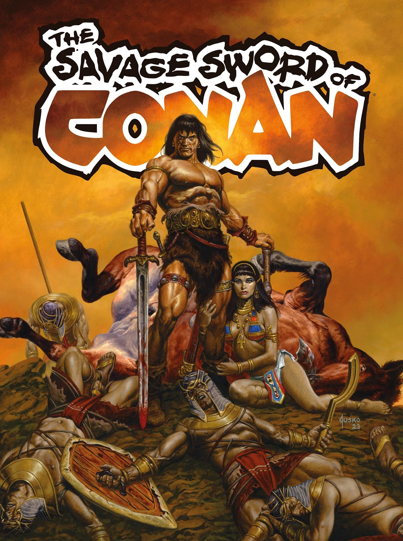 Cover of The Savage Sword Of Conan Vol.1