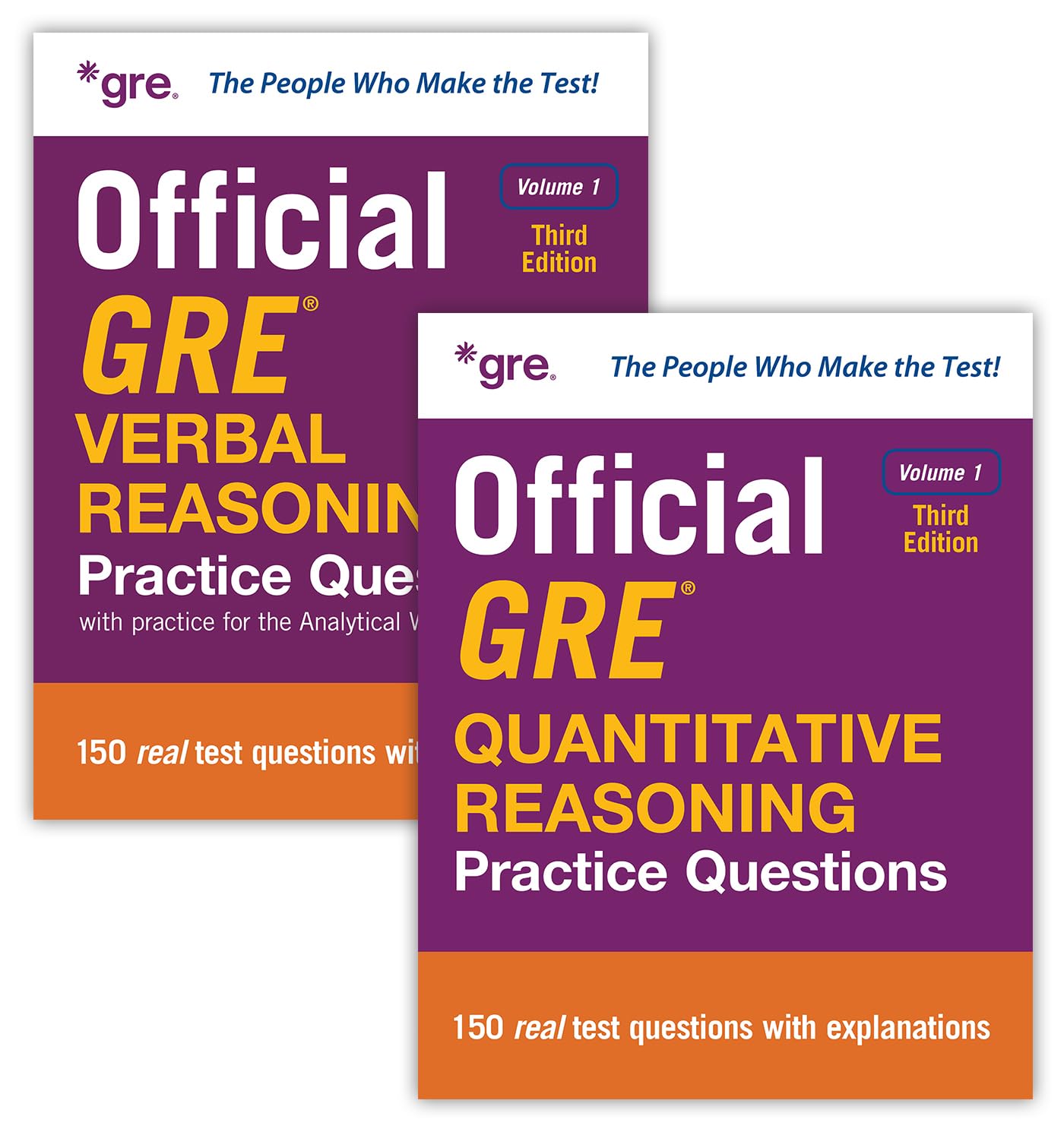 Cover of Official GRE Value Combo, Third Edition