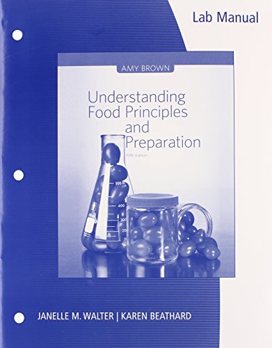 Cover of Lab Manual for Brown's Understanding Food: Principles and Preparation, 5th