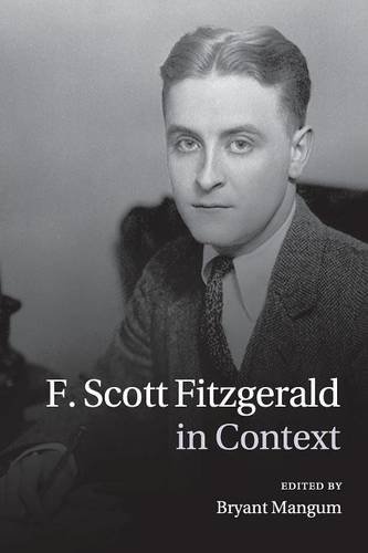 Cover of F. Scott Fitzgerald in Context