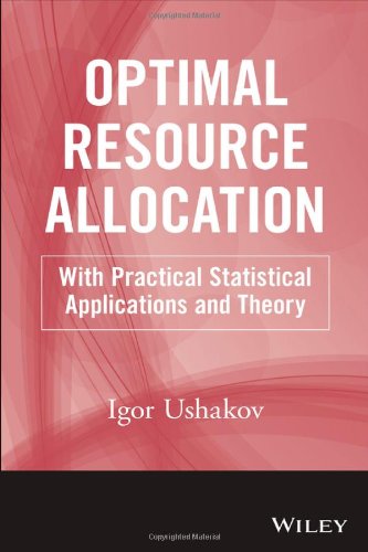 Cover of Optimal Resource Allocation: With Practical Statistical Applications and Theory