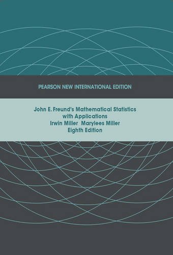 Cover of John E. Freund's Mathematical Statistics with Applications