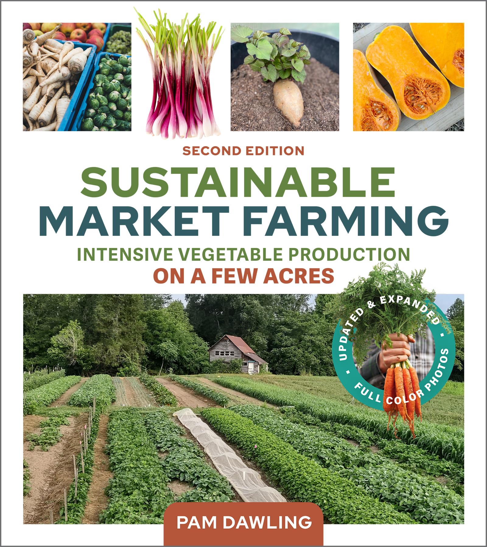 Cover of Sustainable Market Farming, Second Edition: Intensive Vegetable Production on a Few Acres