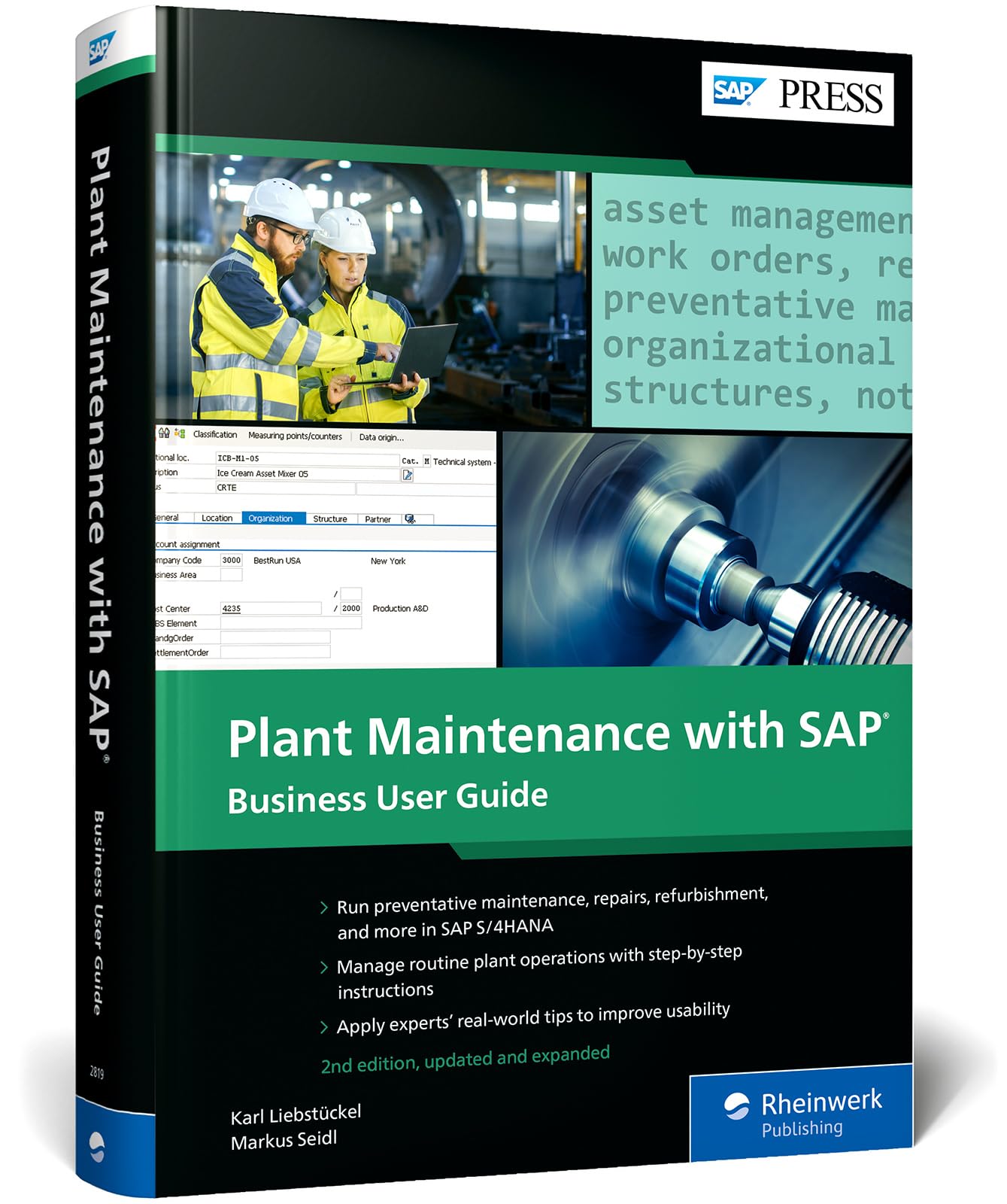Cover of Plant Maintenance with SAP: Business User Guide (Second edition) (SAP PRESS)