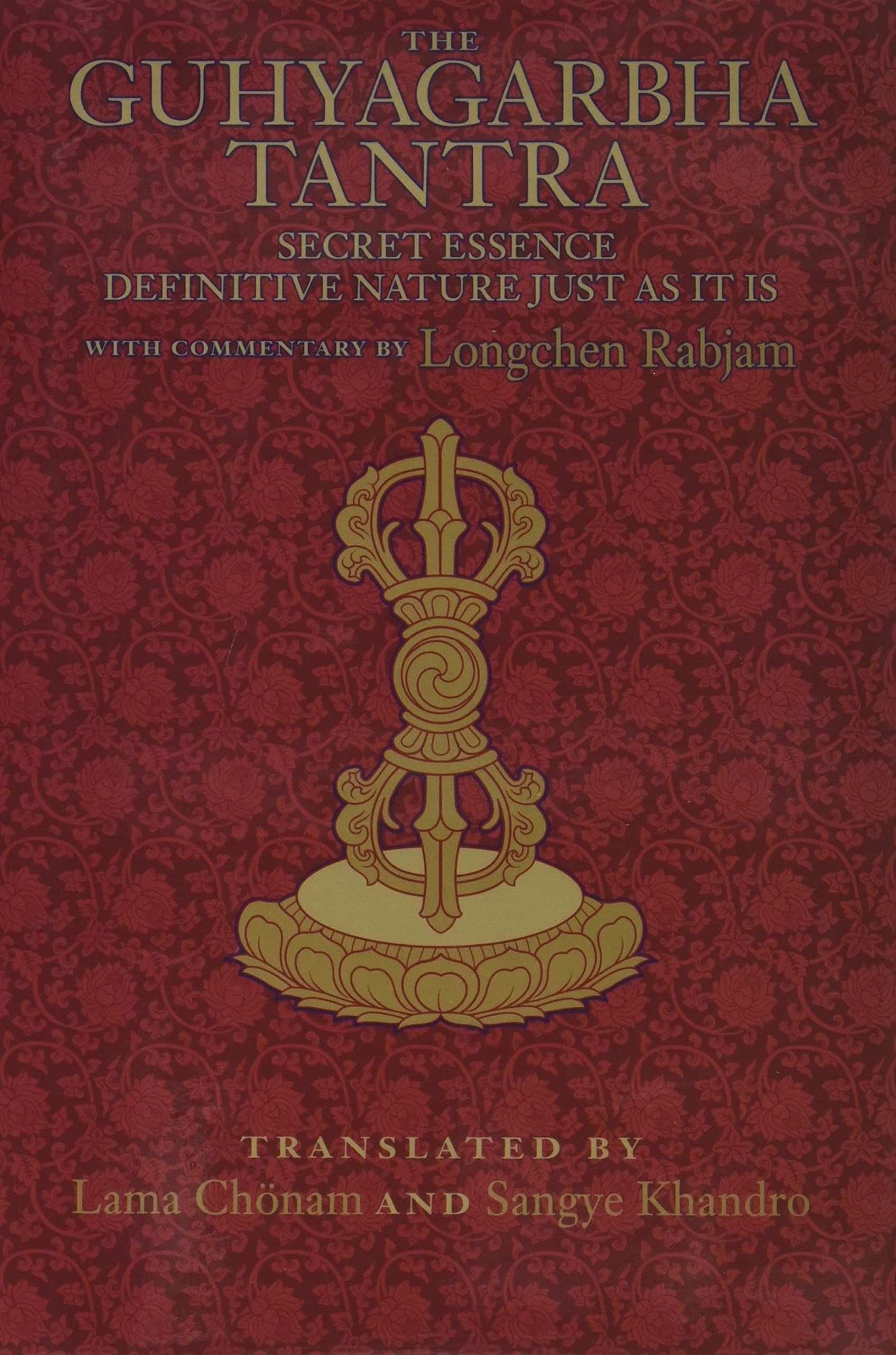 Cover of The Guhyagarbha Tantra: Secret Essence Definitive Nature Just as It Is